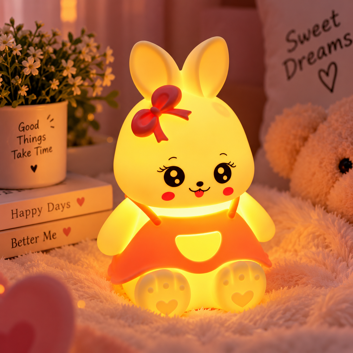 GlowBunny™ – Magical Touch Night Lamp