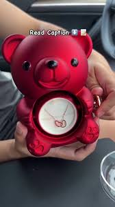 🧸💎 Love Bear Necklace Teddy – The Cutest Way to Say “I Love You” ❤️