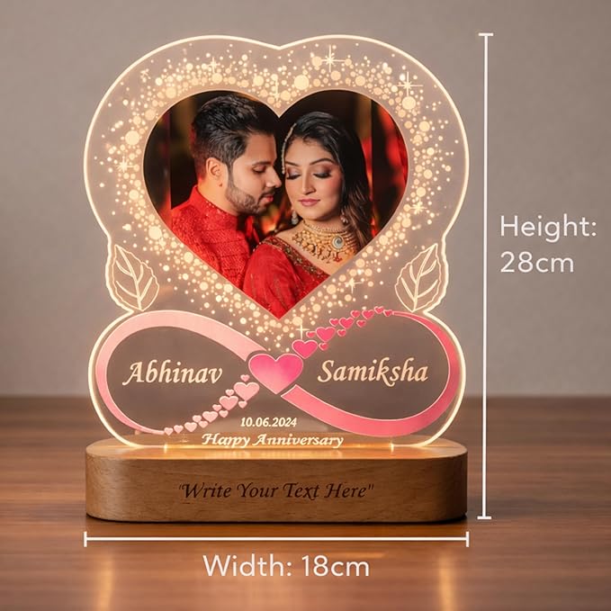 Lumiheart — Personalised LED Love Lamp