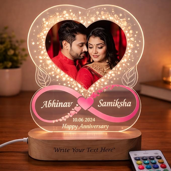 Lumiheart — Personalised LED Love Lamp