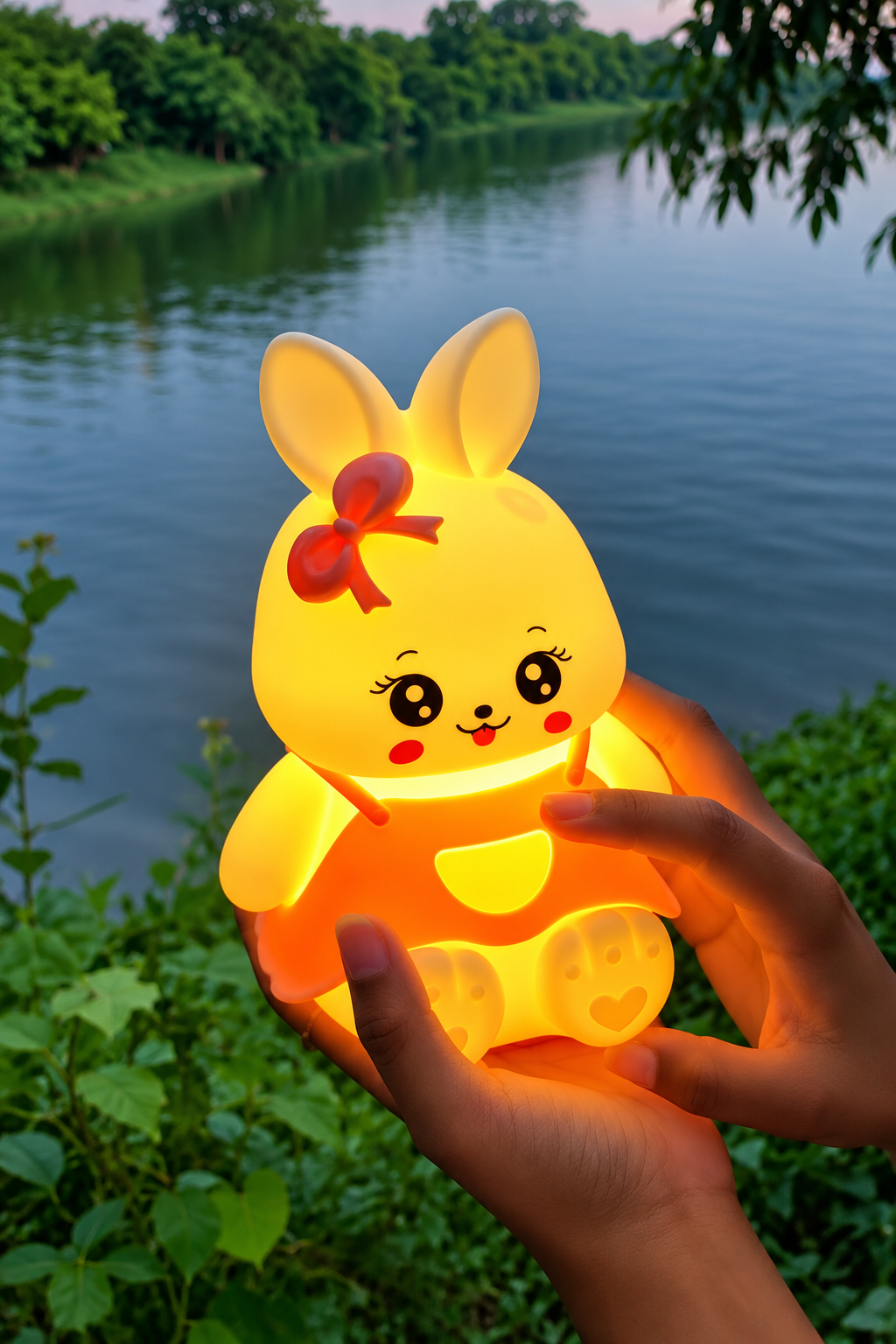 GlowBunny™ – Magical Touch Night Lamp