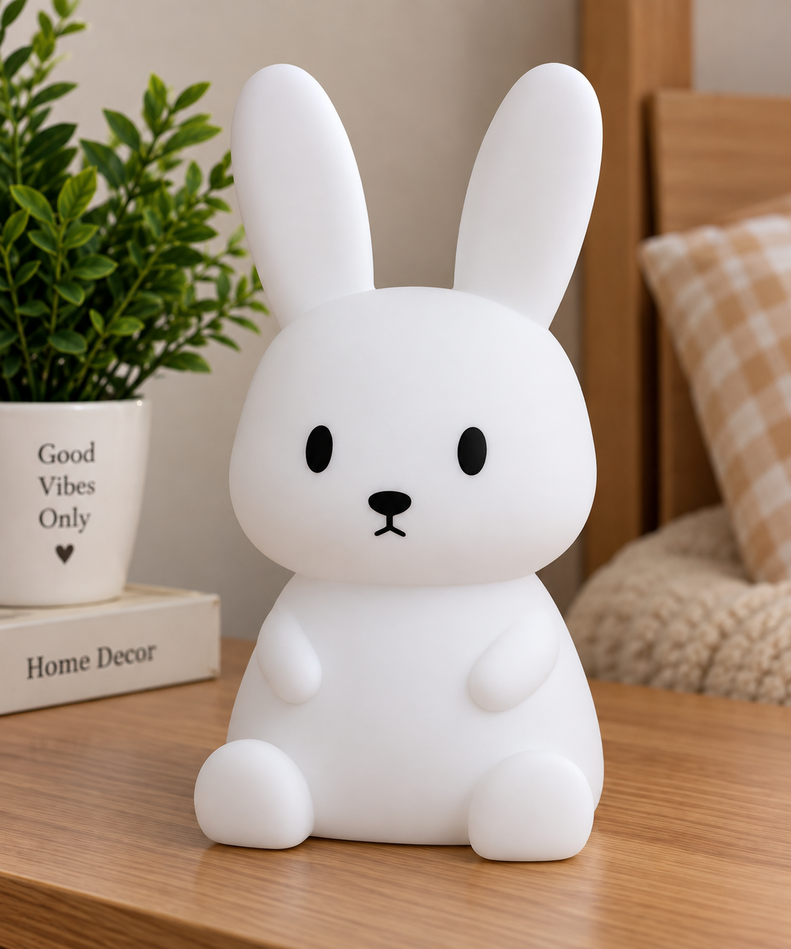 GlowBunny Cute LED Night Lamp – Adorable Bunny Bedside Light