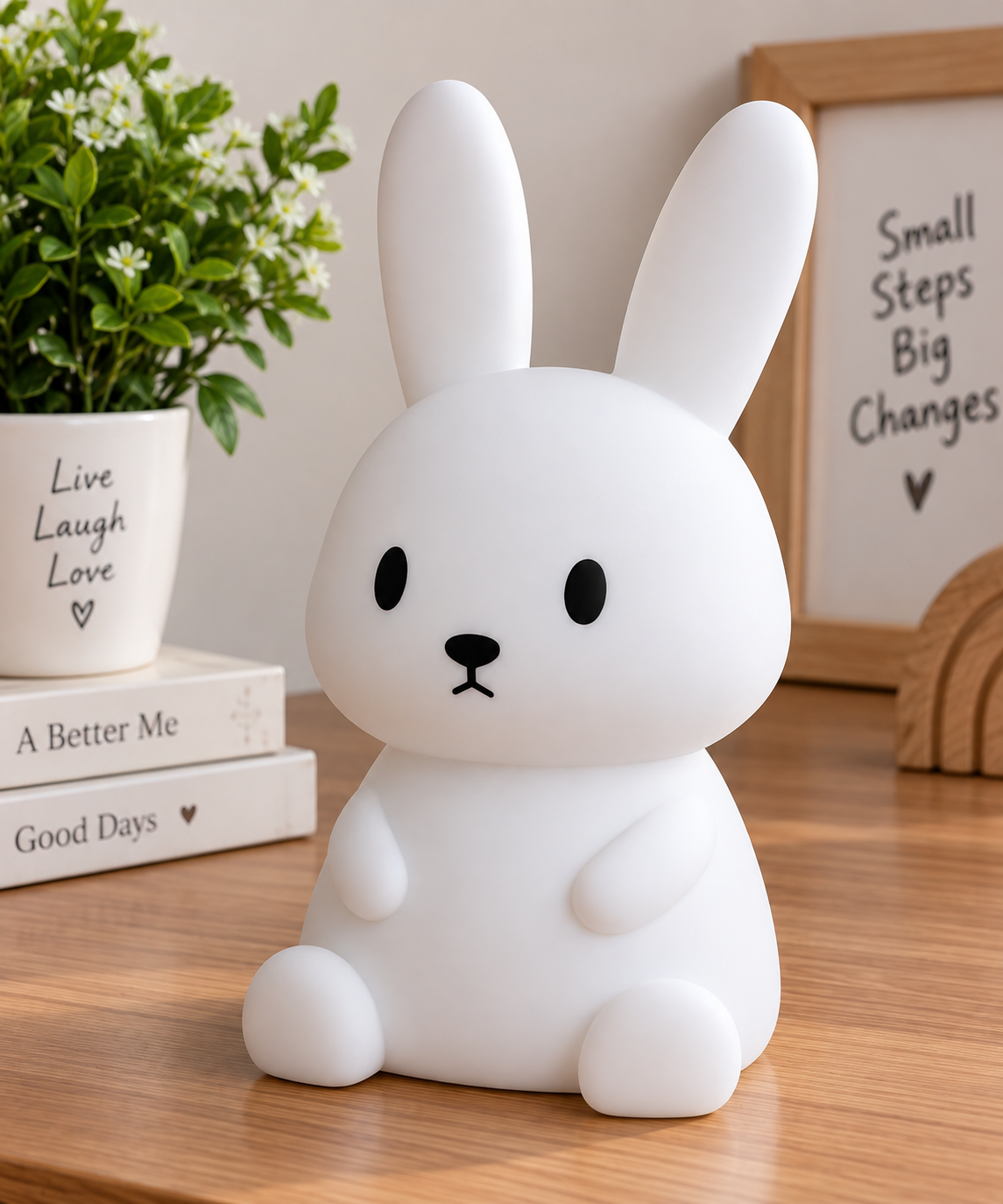 GlowBunny Cute LED Night Lamp – Adorable Bunny Bedside Light