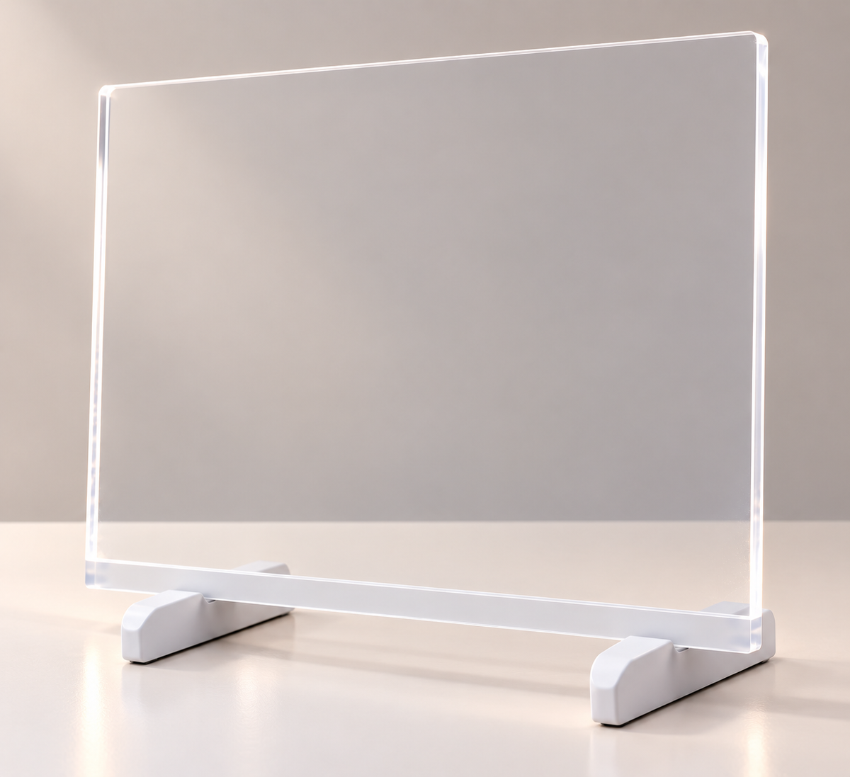 Remote Work LED Acrylic Message Board – Productivity Desk Light